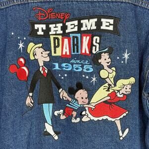 Disney Port Authority Disneyland 60th Anniversary Jean Jacket 1955 Original